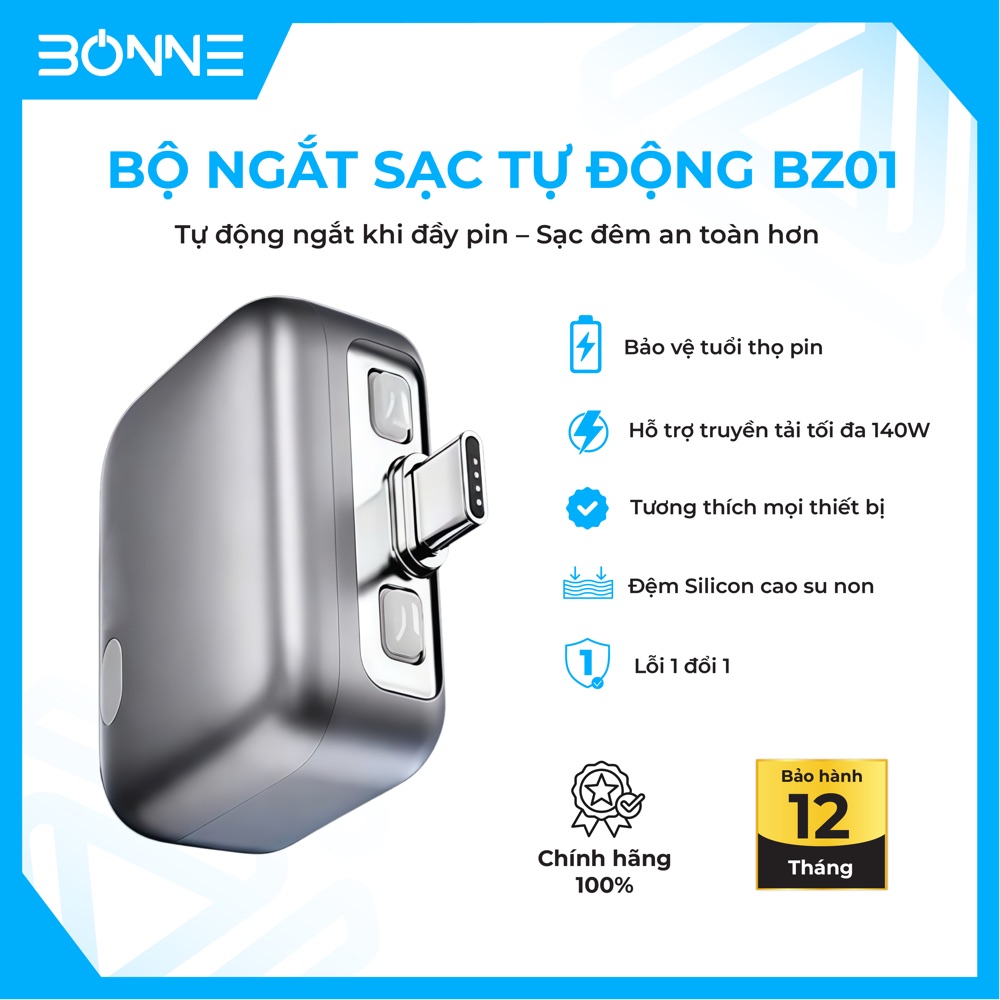 Bonne BZ01 Bộ Ngắt Sạc Tự Động