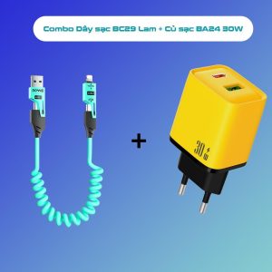 cáp sạc lò xo