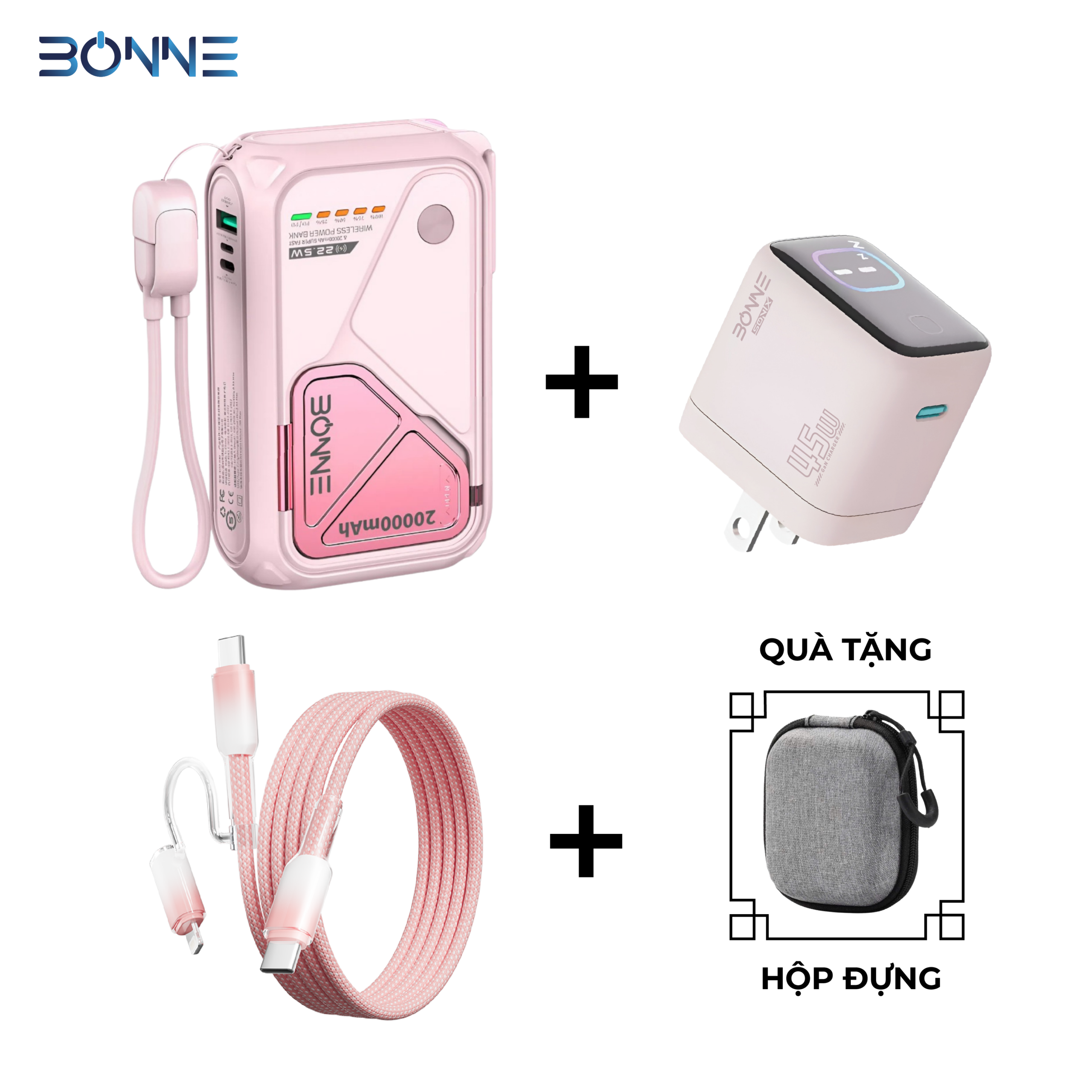Combo Sạc Siêu Việt - BP08 + Sonix X45Pro + BC32 Plus – Bonne